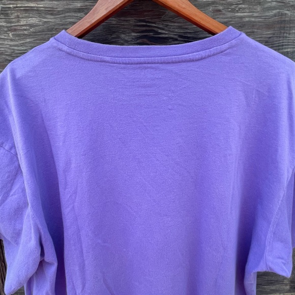 Polo by Ralph Lauren Round Neck Short Sleeve Top, Purple |M - Picture 3 of 10